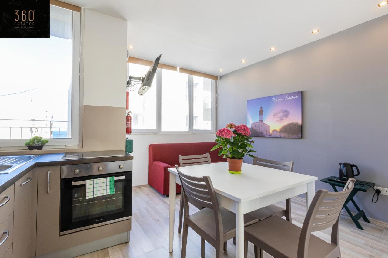 Paceville Apts - Distant Views From - Wifi & Ac By 360 Estates Appartamento